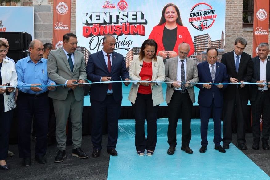 Ba�kan�m�z Veysel Top�u, Afyonkarahisar Belediyesi Kentsel D�n���m Ofisi A��l���na Kat�ld�