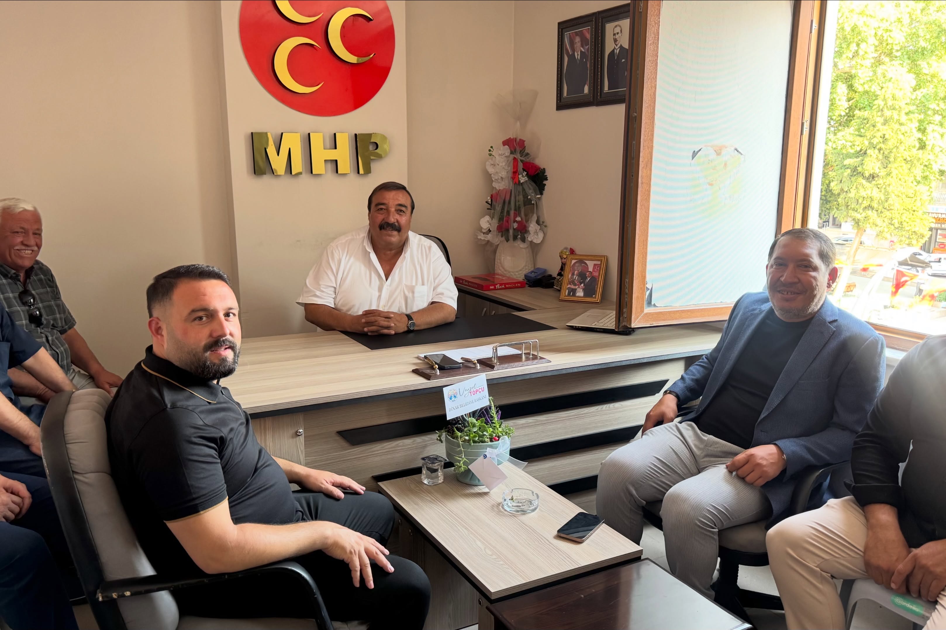 MHP �l�e Ba�kan�m�z Mustafa Karahan�a Hay�rl� Olsun Ziyareti