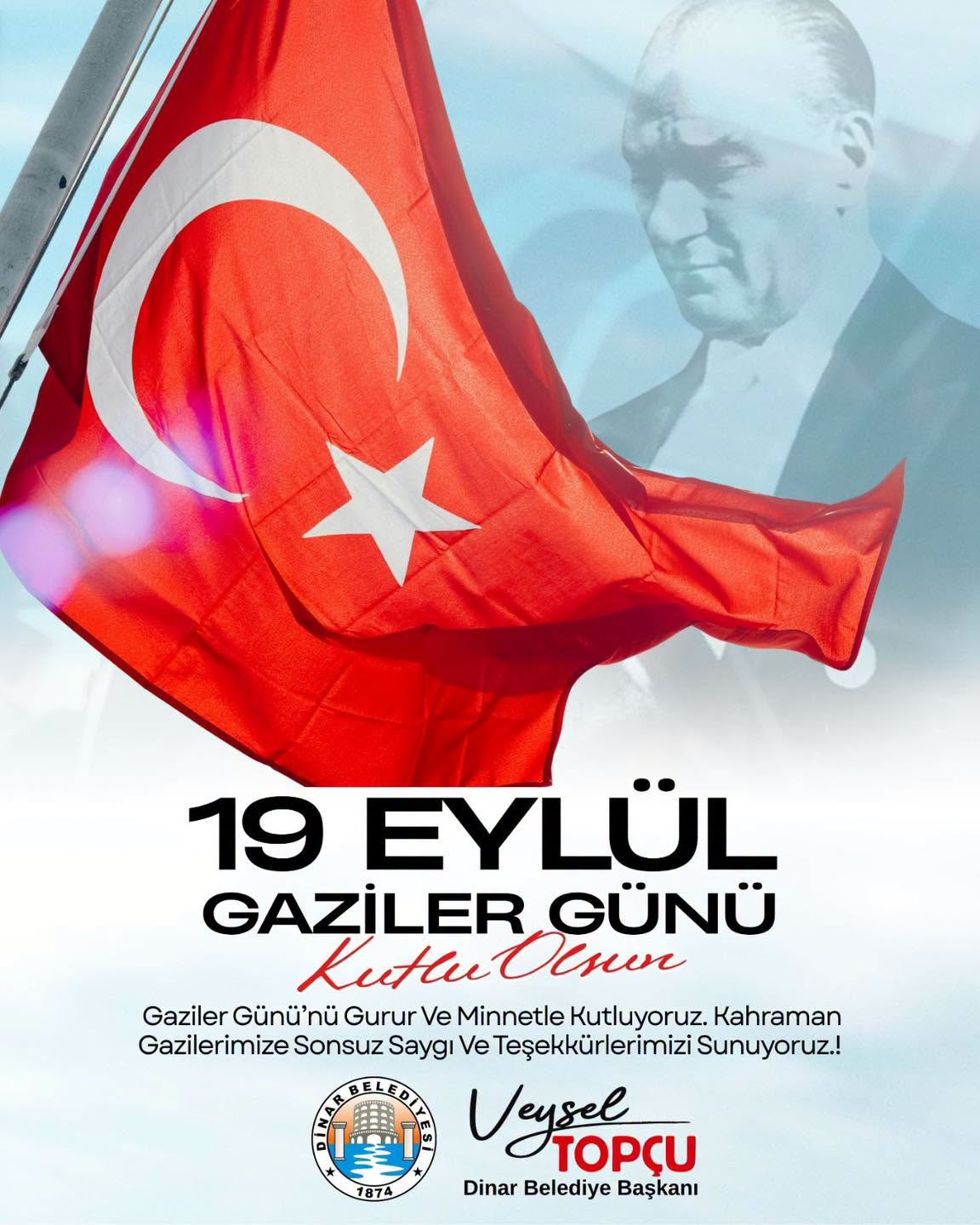 19 Eyl�l Gaziler G�n��n� Gurur Ve Minnetle Kutluyoruz