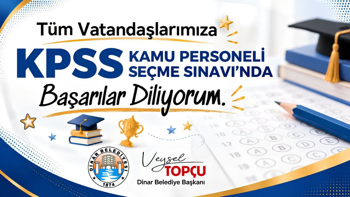 KPSS�ye Girecek Hem�ehrilerimize Ba�ar�lar Dileriz