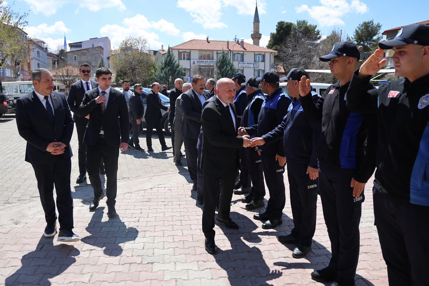 �l Genel Meclisinden Dinar Belediyesine Ziyaret