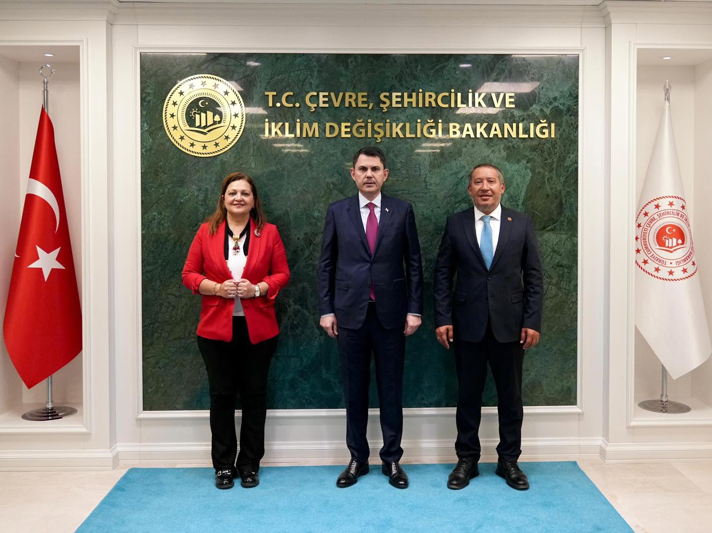 �evre, �ehircilik ve �klim De�i�ikli�i Bakan�m�z Say�n Murat Kurum�u Ziyaret Ettik