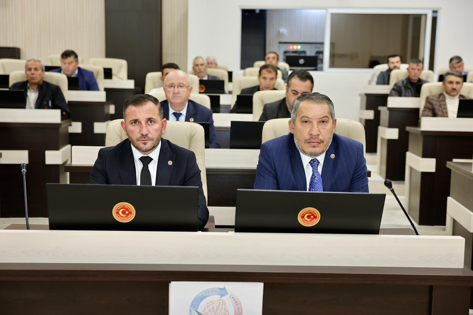 Dinar Belediye Bakan Veysel Topu, evre Hizmetleri Birlii 41. Olaan Meclis Toplantsna Katld